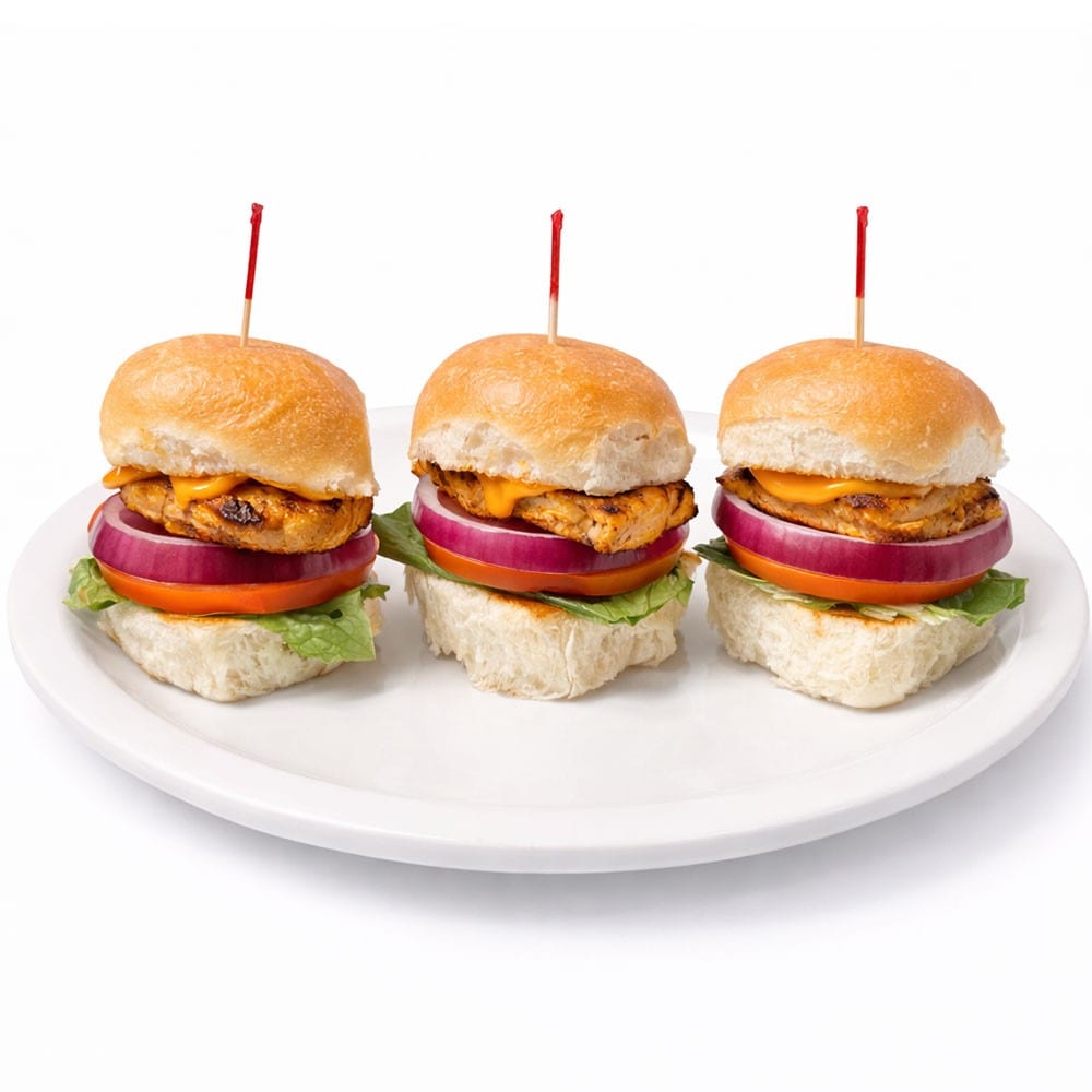 Salmon Sliders.