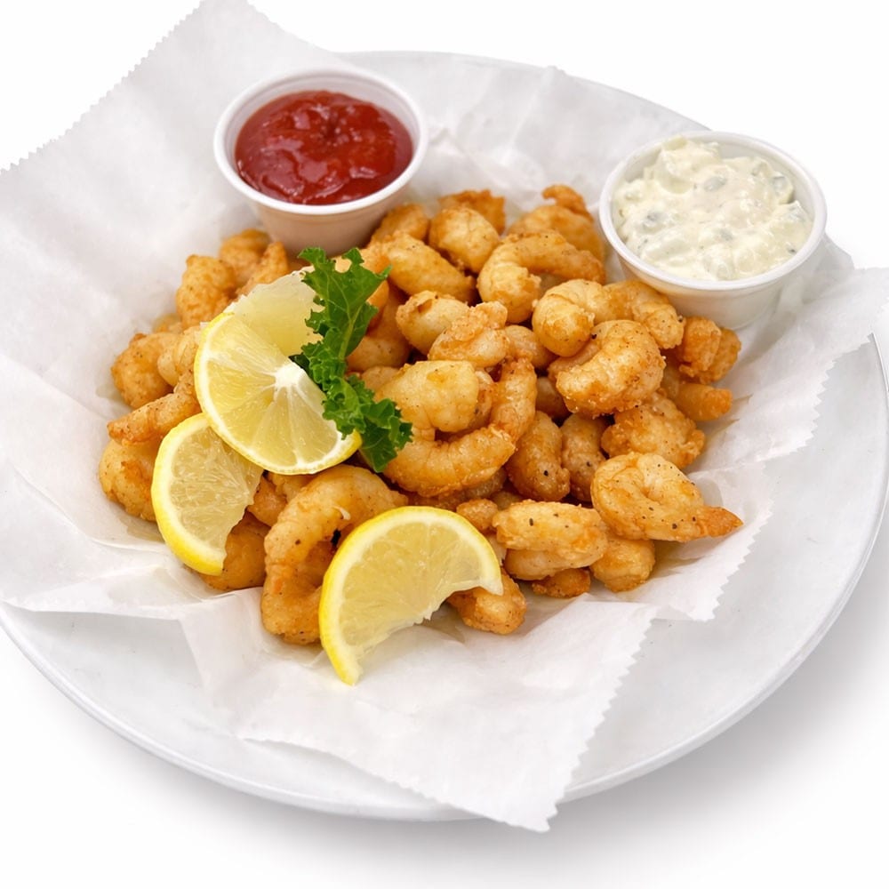 Popcorn Shrimp.