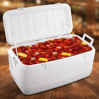 Boiled Fresh Louisiana Crawfish Cooler Special