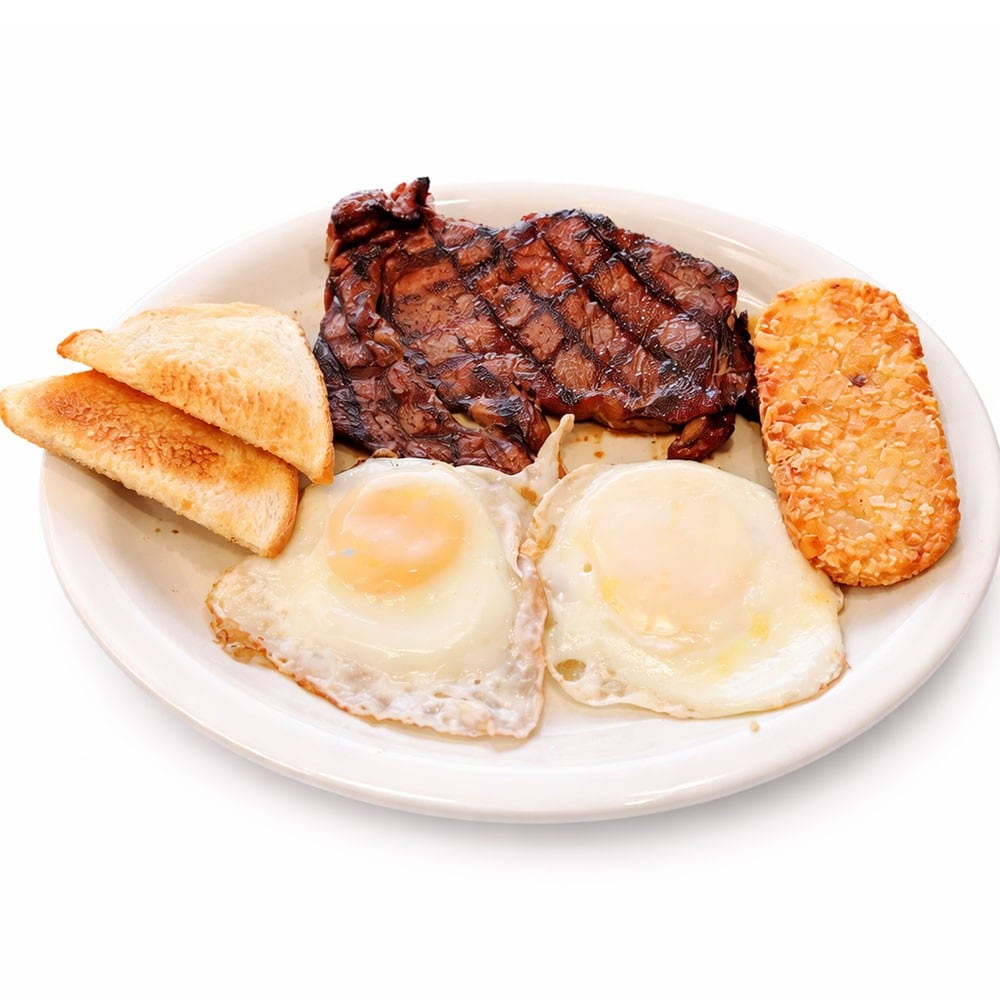 Steak & Eggs.