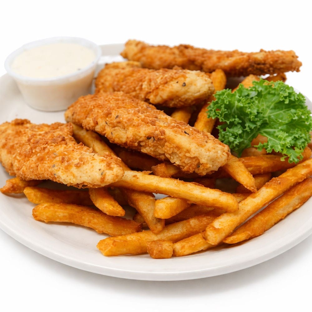 Chicken Tenders Lunch.