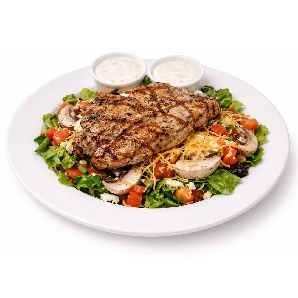 Grilled Chicken Breast Salad.